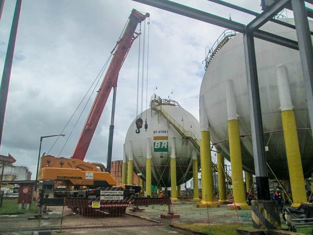 Manutenção de Esfera GLP — Belém/PA