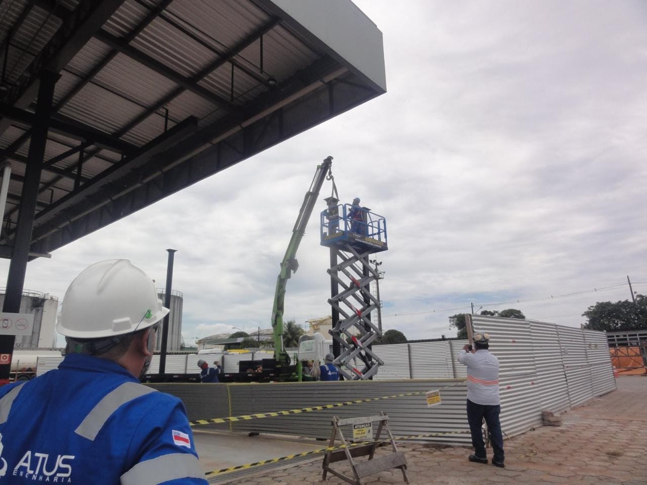 Construção de Plataforma de Descarga — Belém/PA