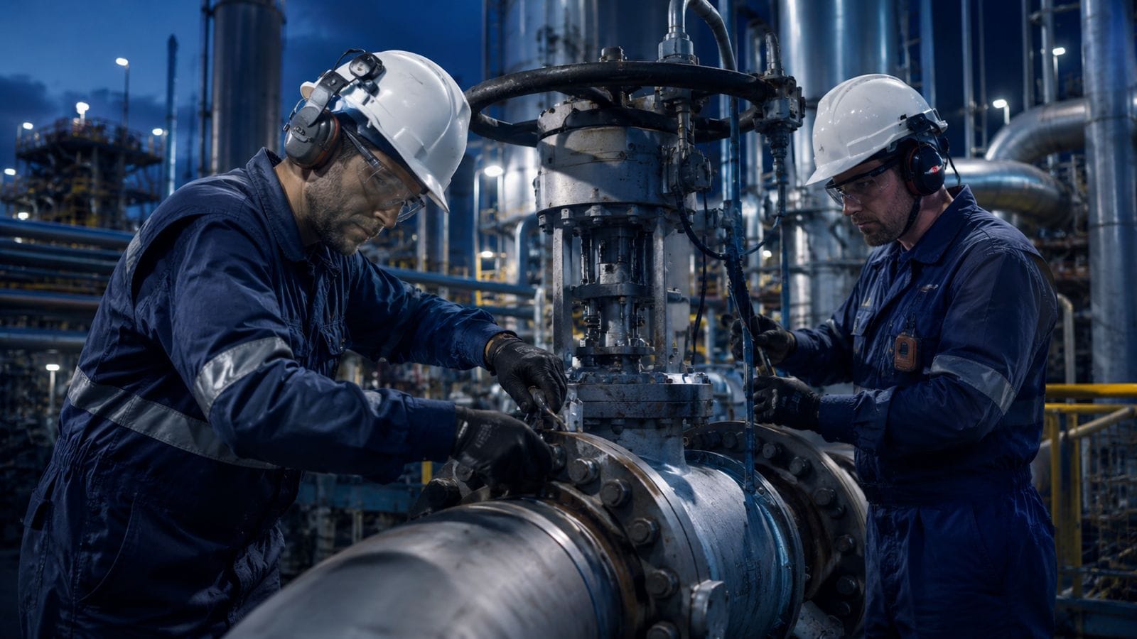Manutenção industrial em ativos críticos — Altus Engenharia