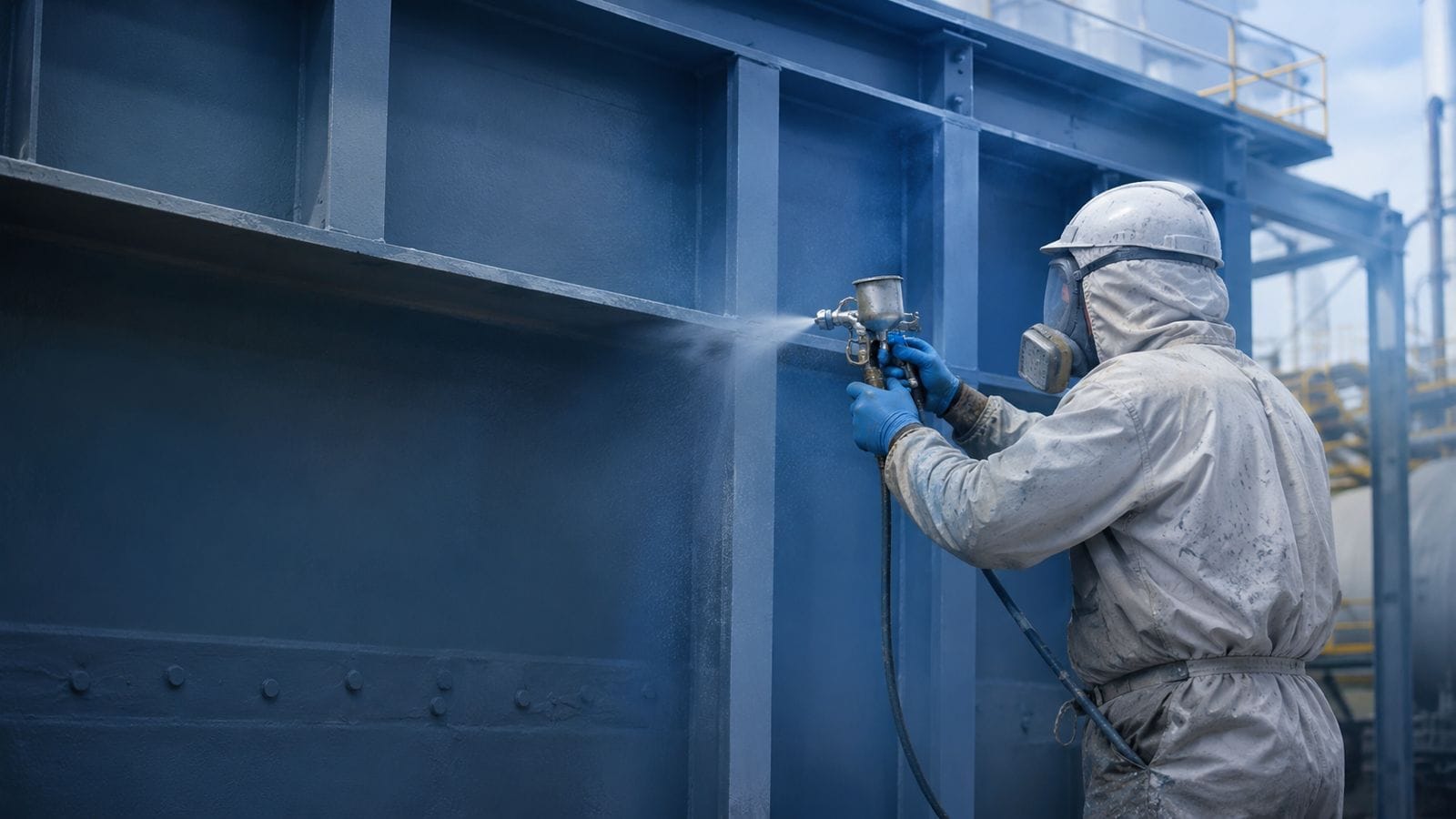 Pintura industrial anticorrosiva — Altus Engenharia