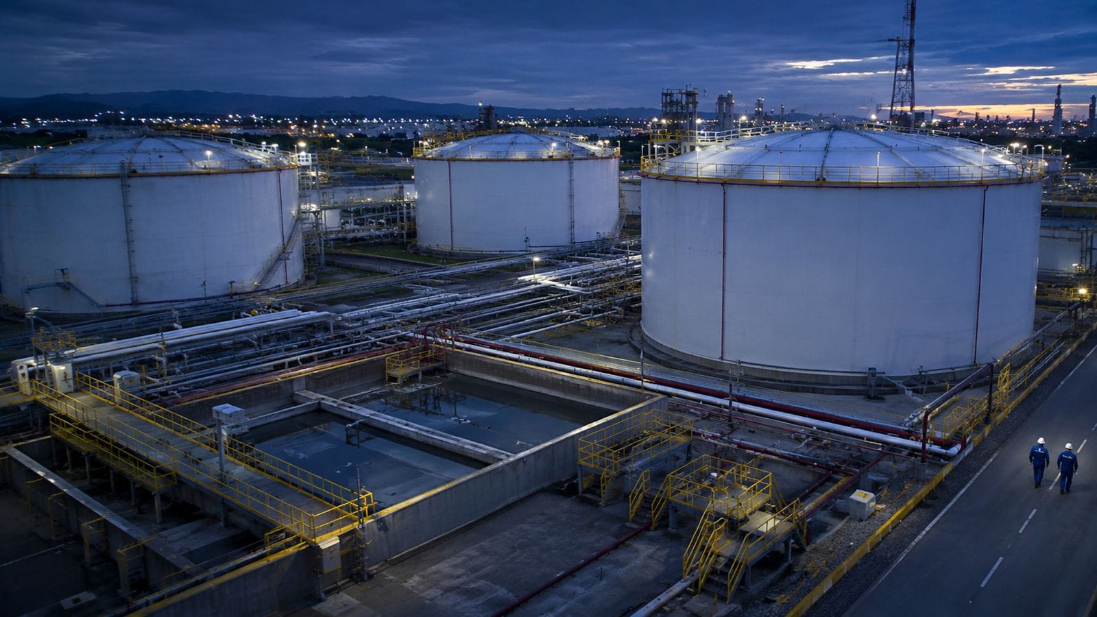 Serviços em tanques e área de combustíveis — Altus Engenharia