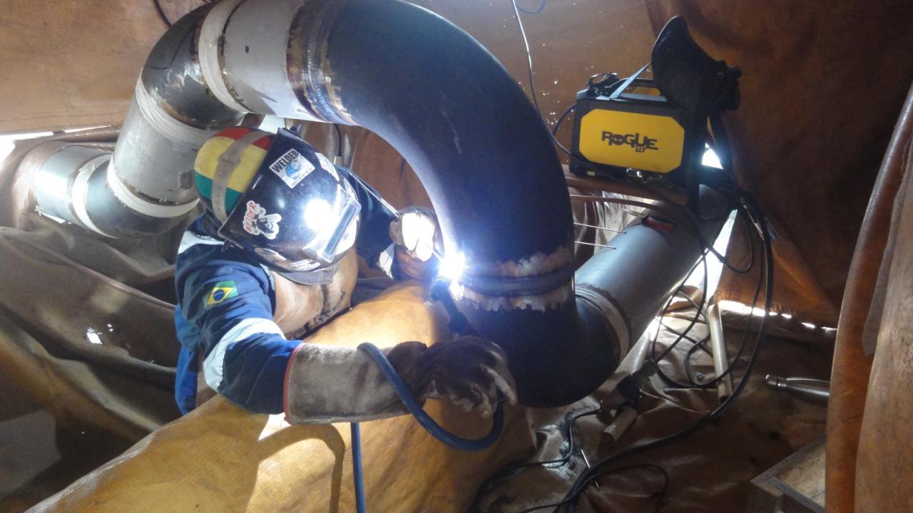 Soldagem qualificada — Técnica Altus