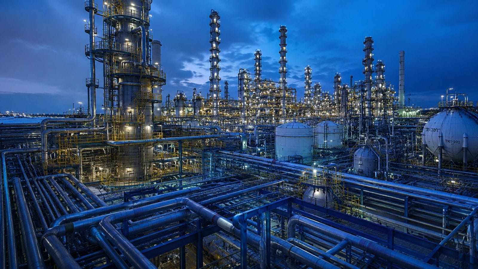 Petroquímica — complexo industrial